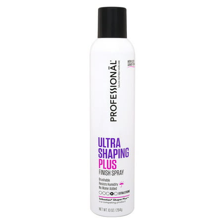 Professional Ultra Shaping Plus Hair Spray, Extra Strong Hairspray, Finishing Spray, 10