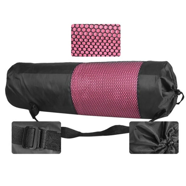 zhongxinda Yoga Mat Storage Mesh Bag Drawstring Bags PVC Adjustable