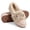 Beige, variant on Knivor Fuzzy Bow Moccasin Slippers for Women Suede Faux Fur Lined Slip On Loafer House Shoes Non Slip Sole Indoor Outdoor Winter Warm House Slippers