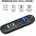 thumbnail image 2 of 2 Packs Télécommande Compatible ROKU Télécommande Générale pour ROKU TV Netflix Youtube_cadeau Spécial 891, 2 of 5