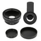 thumbnail image 1 of Kit de lentes de cámara perfecl Universal para Smartphone tableta y portátil 2 en 1 Clip Universal funda Negro, 1 of 8