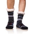 thumbnail image 1 of Men's Winter Thermal Fleece Lining Knit Slipper Socks Christmas Non Slip Socks, 1 of 6