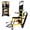 Yellow, variant on Ecojoy Electric Stair Climbing Dolly, Foldable Hand Truck with 1200W Motor | 4m Safety Rope, Large Load Capacity, Foldable Design, Powered Stair Climbing, Furniture & Warehouse Use