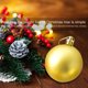 thumbnail image 3 of 6 piezas 6cm Bolas de Navidad Adornos para árboles de Navidad Decoraciones colgantes Bolas de Navidad FleinngHoz JD708521056, 3 of 4