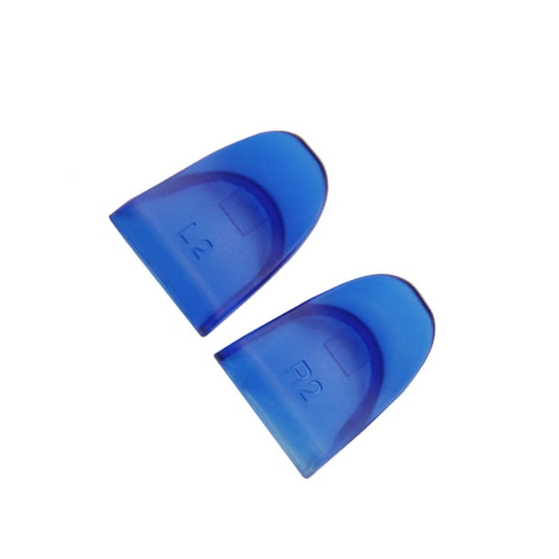 Sidaley 2 uds extensores de gatillo Flexible pequeño botón de extensión antideslizante Gamepad controlador accesorio tienda profesionales adultos Videojuegos y accesorios Azul