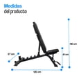 thumbnail image 2 of Banco Multiposiciones Tayga color Negro., 2 of 7