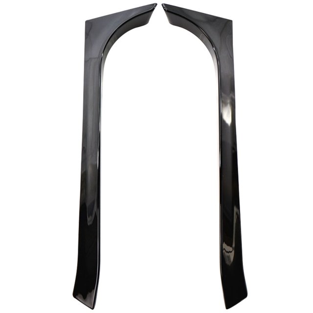 1 Pair Car Tail Deflector Rear Side Window Spoiler Window Visor Deflector Car Visor Replacement for Golf 6 MK6 GTI/GTR/GTD 2008-2013, Black