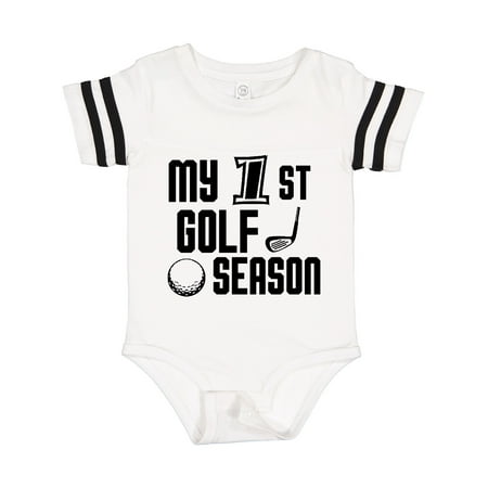 

Inktastic My 1st Golf Season Gift Baby Boy Bodysuit