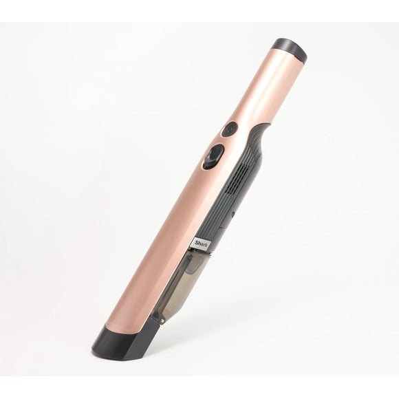 Aspiradora de mano Shark QV201 ligera e inalámbrica color oro rosa