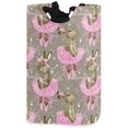 thumbnail image 1 of Panier en Tissu Mignon pour Ballet Animal Lapin avec Poignée, 1 of 7