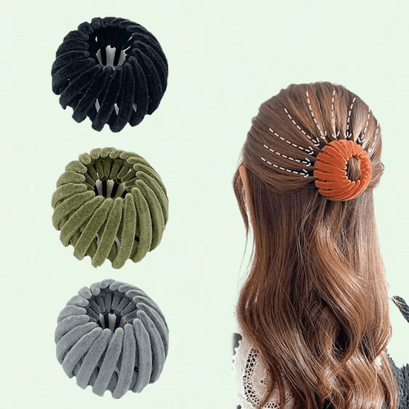 Zabernim Birds Nest Magic Hair Clip - Set of 3 - Hair Clip for Women with Thick Hair