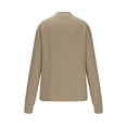 thumbnail image 5 of skpabo Men's Knitted Jumper Warehouse Mnes Cable Knit Jumper Solid Color Sweatshirts Long Sleeve V Neck T Shirt Plain Loose Sweater Comfy Pullover Knitwear Size 8-18, 5 of 6