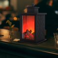 thumbnail image 5 of Simulación de decoración LED chimenea creativa pequeños adornos hogar suave decoración artesanías candelabro simulación carbón llama lámpara de viento, 5 of 5