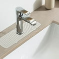 thumbnail image 4 of Extra-Long Silicone Faucet Water Catcher Mat - 45cm Kitchen Sink Drip Tray with Drain Grooves, 4 of 8