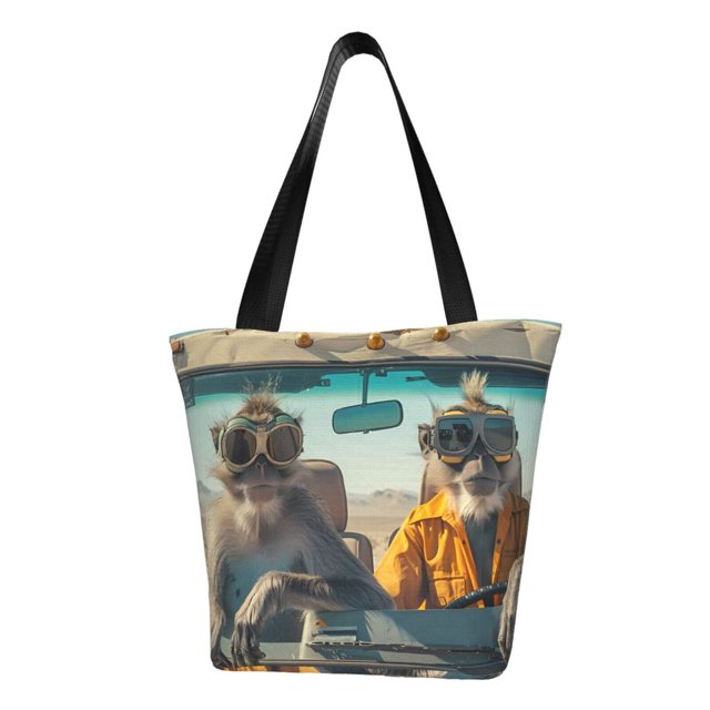Disketp Desert Monkeys Drive for Women’s Casual Shoulder Tote Bag Cross-body Handbags for Shopping, Travel and Daily Use