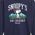 thumbnail image 3 of Peanuts - Snoopy's Ski Resort - Toddler And Youth Long Sleeve Graphic T-Shirt, 3 of 6