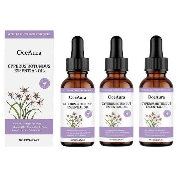 Cyperus Rotundus ESSENTIALOil 60 ml Hair Inhibitor Hair Retardant Hair Removal
