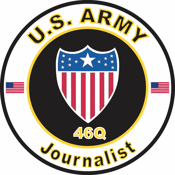 3.8 Inch U.S. Army MOS 46Q Journalist