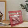 thumbnail image 4 of Dserhfy 2025 Perpetual Calendar Wooden Desktop Calendar 12 Months Desk Slider Calendar for Home Office School Decor, 4 of 8