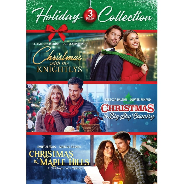 Holiday 3 Film Collection Christmas In Maple Hills Christmas In Big Sky Country Christmas With The Knightlys DVD Imagicomm Drama Walmart