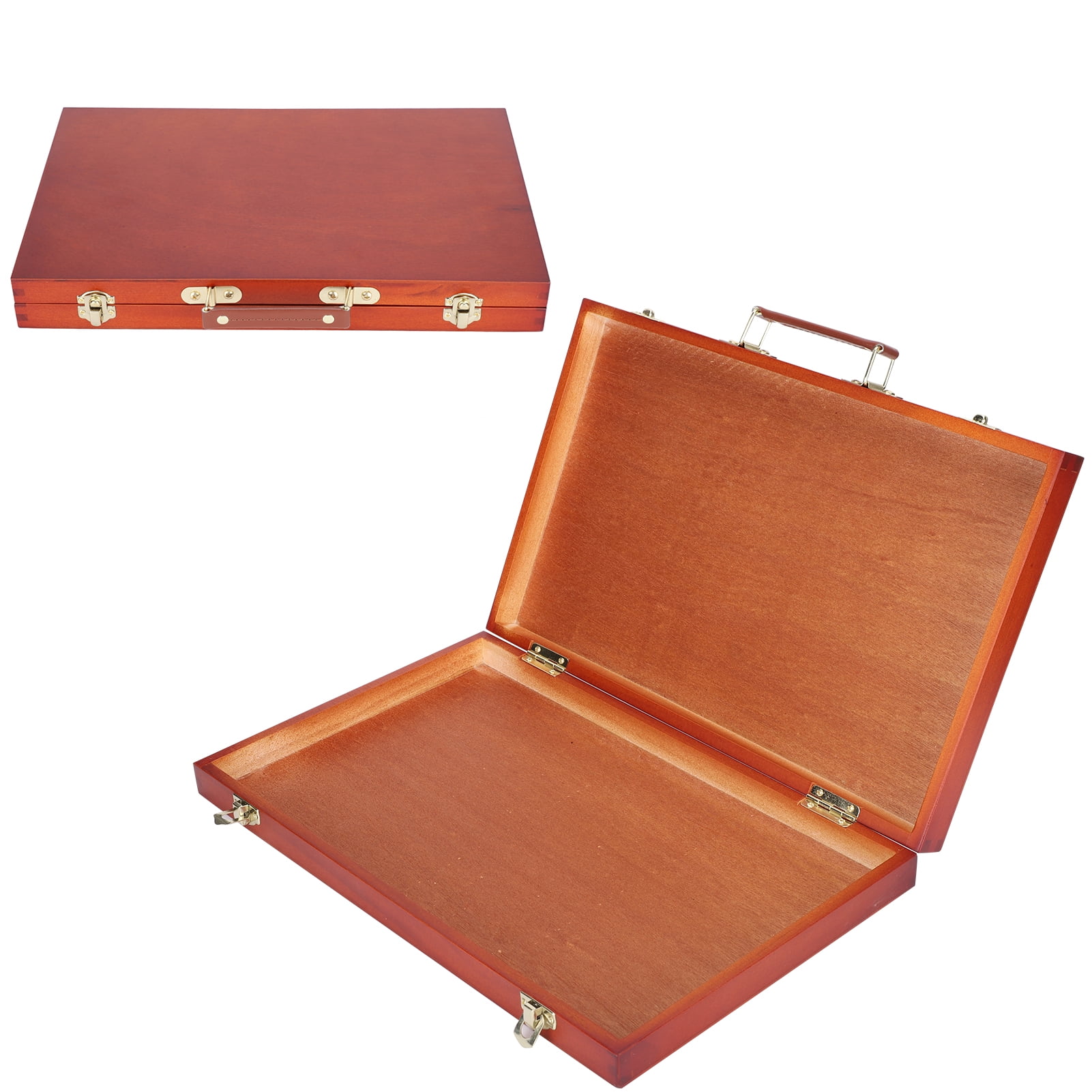 EOTVIA Wooden Painting Box,Wooden Storage Box,Retro Wooden Painting