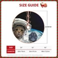 thumbnail image 4 of Kll Cat Astronaut Christmas Tree Skirt 30",Party Decorations Farmhouse For Christmas Decorations Holiday Party, 4 of 8