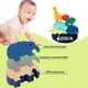 thumbnail image 5 of Juguetes apilables con bloques de madera AULEGU Animal Balance Game para niños, 5 of 6