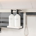 thumbnail image 4 of Set dispensador de jabón Prus Waso Kitchen, blanco, con bandeja de cristal, 4 of 7
