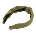 thumbnail image 2 of SPRING PARK Women Wide Hairband Twist Cross Tie Headband Girl Hair Bands Hair Hoop, 2 of 8