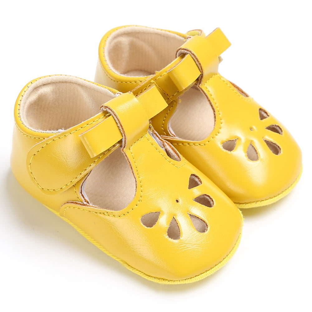 infant yellow shoes