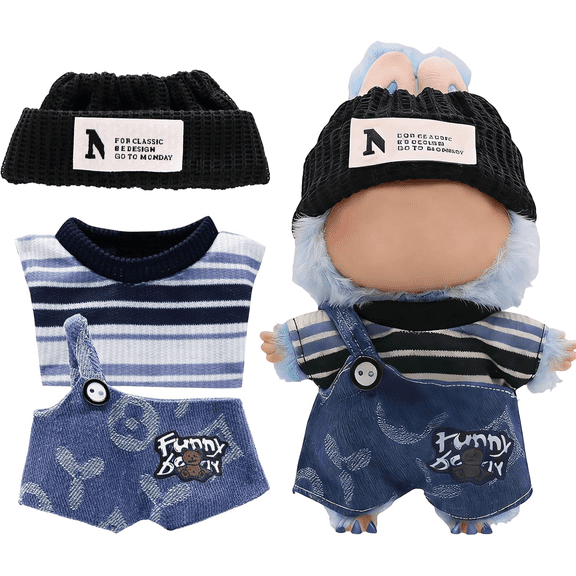 Clothes for Labubu, Doll Outfit Accessories Designed for 15 & 17cm Labubu - Style04
