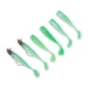 thumbnail image 2 of Señuelos de pesca blandos Jadeshay 2 cajas de pesca suave de silicona artificial cebo suave A, 2 of 8