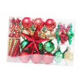 thumbnail image 3 of Decoración de Árbol de Navidad 88 Piezas BLESIY Adornos colgantes Rojo Verde, 3 of 8