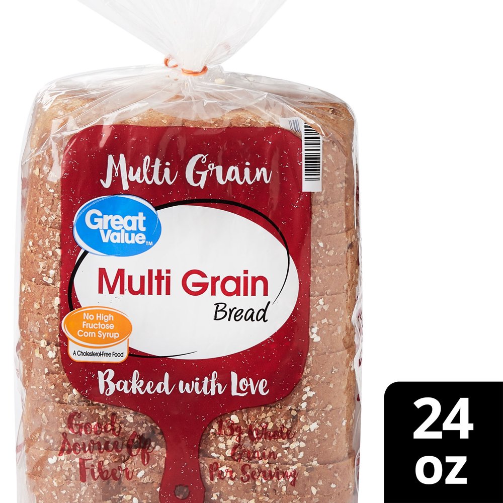 Great Value MultiGrain Bread, 24 oz