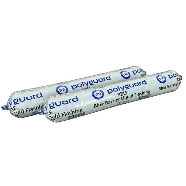 Liquid Flashing POLYGUARD Blue Barrier, paquete de 2 salchichas de 600 ml