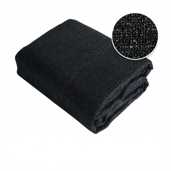 Cerbior 90%UV Sunblock Shade Cloth for Pergola Garden Plant Cover Porch 10x100ft(3x30m), Black