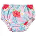 thumbnail image 3 of Hudson Baby Infant and Toddler Girl Swim Diapers, Tropical Floral, 6-12 Months, 3 of 4