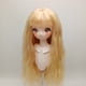 thumbnail image 3 of Peluca de muñeca BJD SD de fibra de alta temperatura, pelo de muñeca duradero para pato enfadado para/3 1/4 1/6, pelo de muñeca Bjd, decoración DIY, 3 of 5
