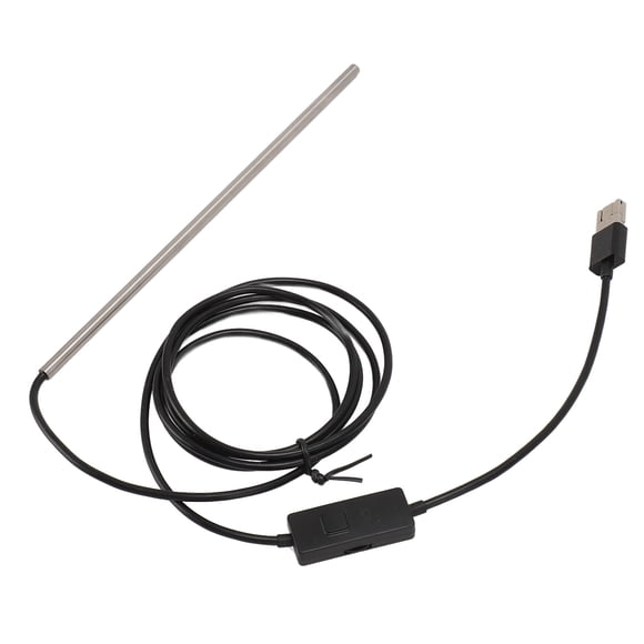 USB Borescope, 720P Inspection Camera with 6 LEDs, 1.5m Semi Rigid Cable, IP67 Waterproof Endoscope for Automotive Repair, Welding, Sewer Inspection