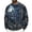 Blue, variant on Corduroy Shirts for Men Halloween Printed Raglan Long Sleeve Pumpkin Ghost Witch Creepy Holiday Costume Tops Blue 3XL