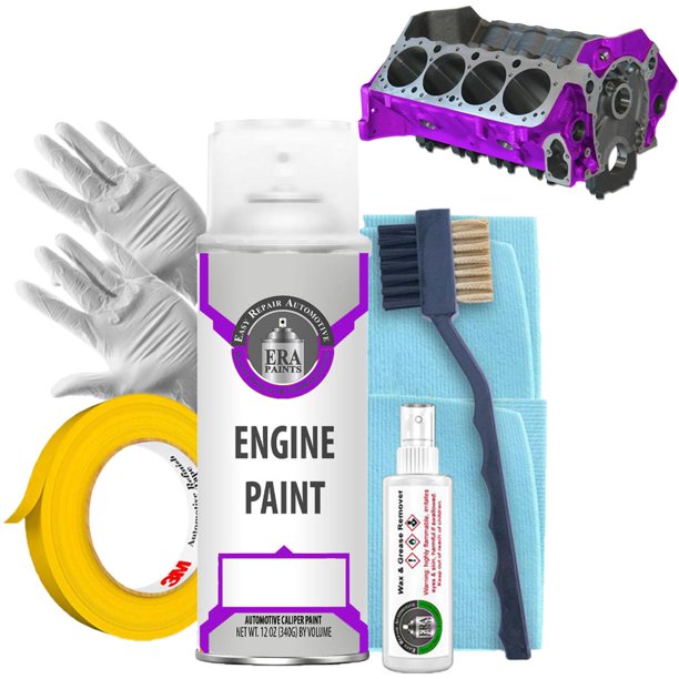 Purple Engine Paint - 2K High Temp Premium Spray Paint - Walmart.com ...