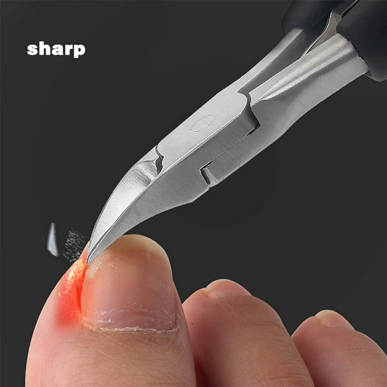 1Pcs Thick Toenail Trimmer Clipper Stainless Steel Professional Paronychia  Ingrown Nail Cutter Manicure Foot Care Pedicure