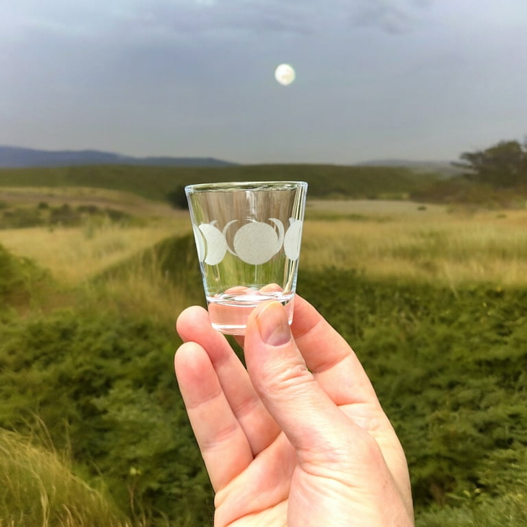 2oz Moon Phases Shot glass 2oz Moon Phases Shot glass