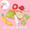 thumbnail image 3 of Juguetes De Cocina Para Niños Con Frutas Y Verduras, 58 Pzas, 3 of 4