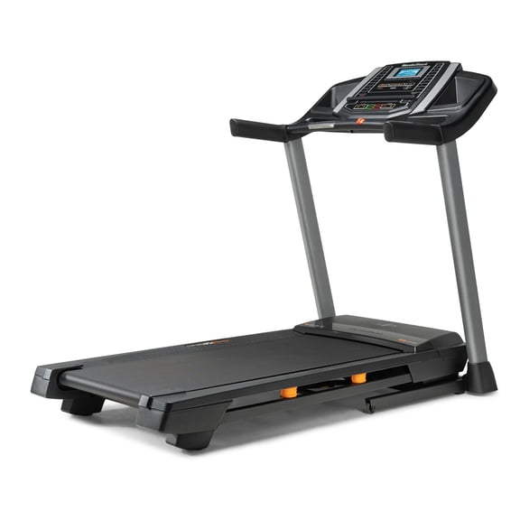 NordicTrack T Series 6.5 S Treadmill: 10% Incline, 0-10 MPH Speed, ActivePulse™ Heart Rate Control, SelectFlex™ Cushioning, SpaceSaver™ Folding & iFIT Membership for Interactive Workouts