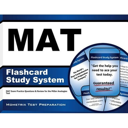 Mat Flashcard Study System: Mat Exam Practice Questions & Review for the Miller Analogies Test (Mcat Best Practice Tests)