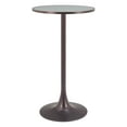 thumbnail image 2 of Bite Bar Table Gray & Bronze, 2 of 5
