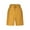 Yellow, variant on UAMVSH Bermuda Shorts for Women High Waist Stretch Casual Bottoms Knee Length Summer Athletic Short with Pockets