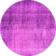 thumbnail image 1 of Ahgly Company Indoor Round Persian Pink Bohemian Area Rugs, 8' Round, 1 of 4
