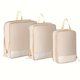 thumbnail image 3 of DEKAXID - Bolsas organizadoras de viaje de 3 piezas, expandibles y comprimibles, para guardar equipaje, ahorran espacio, 3 of 7